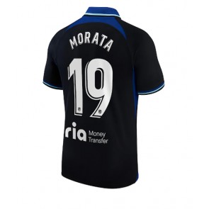 Atletico Madrid Alvaro Morata #19 Bortatröja 2022-23 Korta ärmar